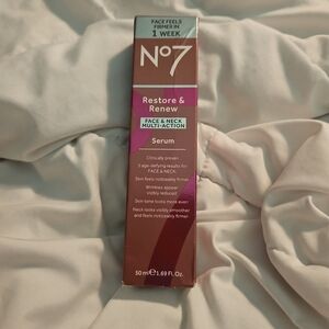 No 7 Restore and Renew Multi-action Visage ET COU Serum